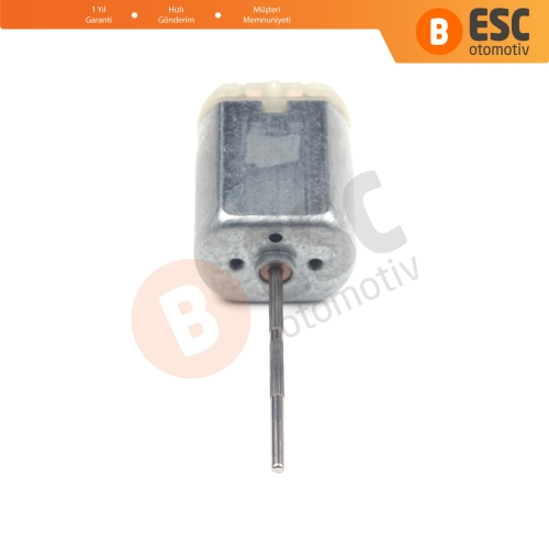 Araç Kapı Depo Kilit Dikiz Ayna Tamir İçin FC280 12V DC 35 mm Yivli Şaft Motor