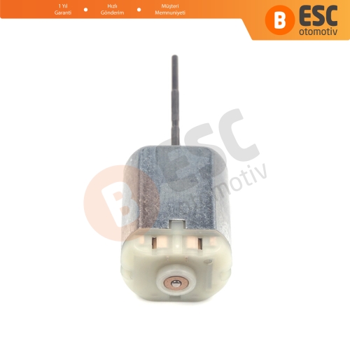Araç Kapı Depo Kilit Dikiz Ayna Tamir İçin FC280 12V DC 35 mm Yivli Şaft Motor