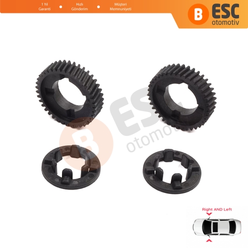 Nissan Qashqai MK2 Murano MK3 Teana MK1 MK2 İçin Yan Dikiz Ayna Katlama Motor Tamir Dişli Seti