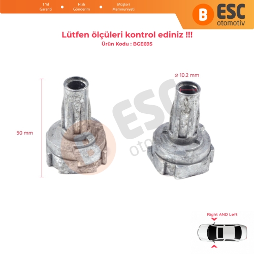 Nissan Qashqai 2013-2020 İçin Yan Dikiz Ayna Katlama Motor Kovan Destek Tamir Seti Sağ Sol