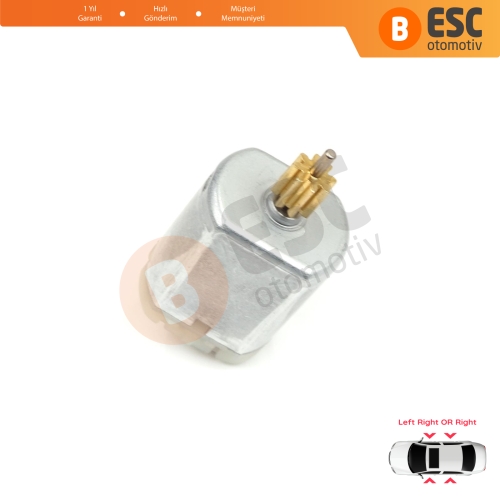 Peugeot Citroen C3 C4 Dispatch DS3 DS4 DS5 DS6 DS7 Toyota Proace İçin Kapı Kilit FC280 12V Motor 8 Diş 50 mm