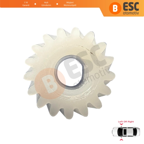 Honda Civic MK9 FB 2012-2015 Sedan için 1 Adet Yan Ayna Katlanır Motor Tamir Küçük Dişli 17 Diş 