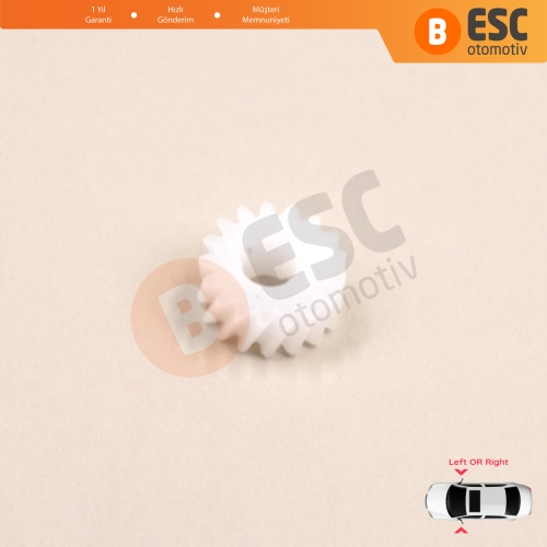 Honda Civic MK9 FB 2012-2015 Sedan için 1 Adet Yan Ayna Katlanır Motor Tamir Küçük Dişli 17 Diş 