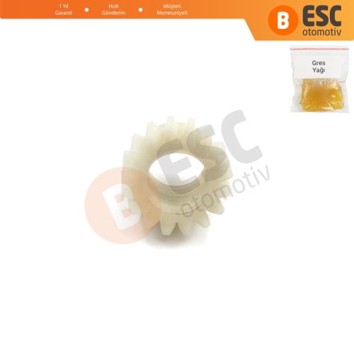 Mercedes Benz S Class W222 2014–2020 İçin Koltuk Yükseklik Ayar Mekanizması Motor Tamir Dişlisi 16 Diş