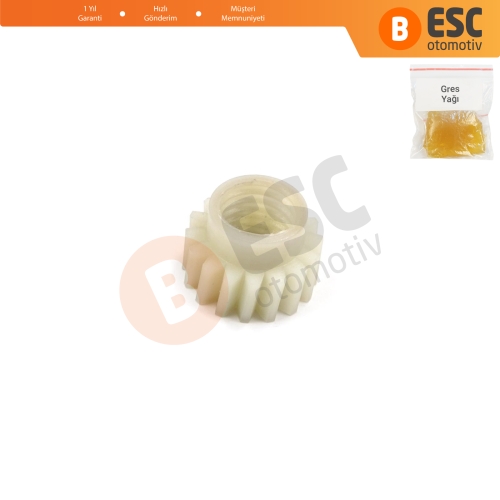 Mercedes Benz S Class W222 2014–2020 İçin Koltuk Yükseklik Ayar Mekanizması Motor Tamir Dişlisi 16 Diş