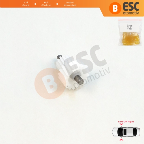 Hyundai Elantra MK6 AD MK7 CN7 2017-On Santa Fe DM NC 2012-2020 İçin Yan Dikiz Ayna Tamir Dişlisi 19 Diş