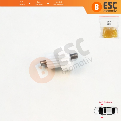 Hyundai Elantra MK6 AD MK7 CN7 2017-On Santa Fe DM NC 2012-2020 İçin Yan Dikiz Ayna Tamir Dişlisi 19 Diş