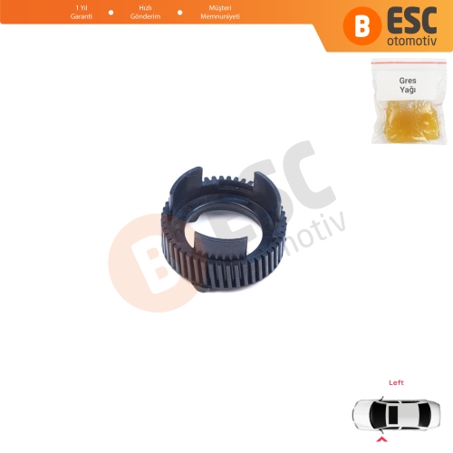 Dodge Ram 1500 2017-2022 için Sol Yan Dış Dikiz Aynası Elektrikli Katlama Motoru Aktüatör Tamir Dişlisi