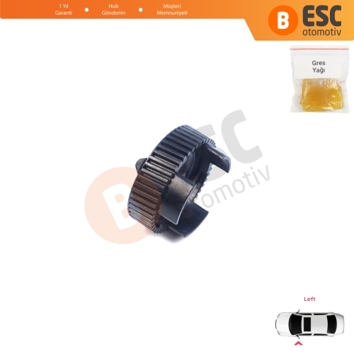 Dodge Ram 1500 2017-2022 için Sol Yan Dış Dikiz Aynası Elektrikli Katlama Motoru Aktüatör Tamir Dişlisi