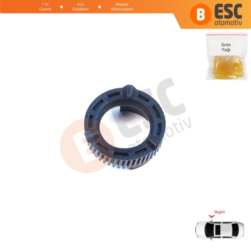 Dodge Ram 1500 2017-2022 için Sağ Yan Dış Dikiz Aynası Elektrikli Katlama Motoru Aktüatör Tamir Dişlisi