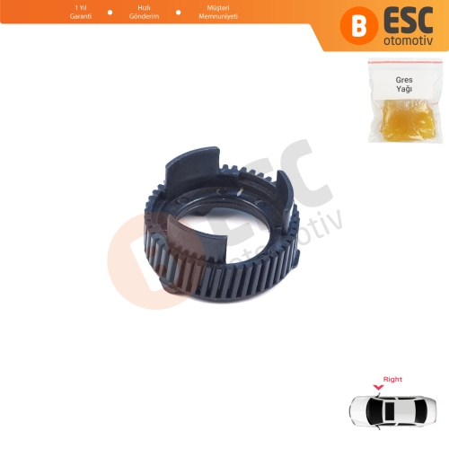 Dodge Ram 1500 2017-2022 için Sağ Yan Dış Dikiz Aynası Elektrikli Katlama Motoru Aktüatör Tamir Dişlisi