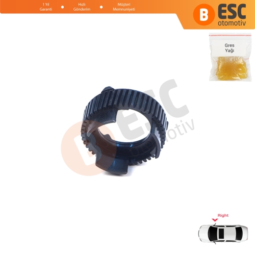 Dodge Ram 1500 2017-2022 için Sağ Yan Dış Dikiz Aynası Elektrikli Katlama Motoru Aktüatör Tamir Dişlisi