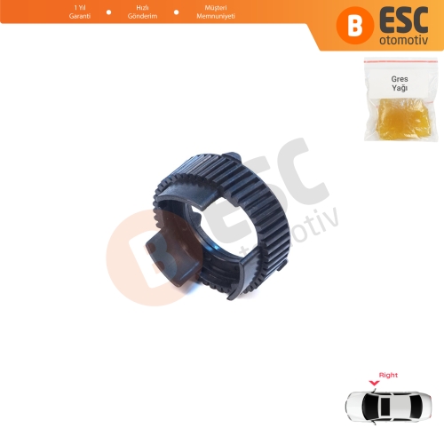 Dodge Ram 1500 2017-2022 için Sağ Yan Dış Dikiz Aynası Elektrikli Katlama Motoru Aktüatör Tamir Dişlisi