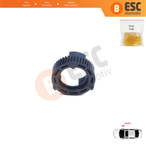 Dodge Ram 1500 2017-2022 için Sağ Yan Dış Dikiz Aynası Elektrikli Katlama Motoru Aktüatör Tamir Dişlisi