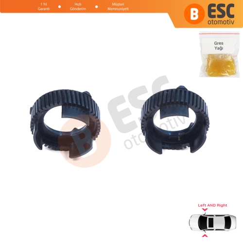 Dodge Ram 1500 2017-2022 için Sağ Sol Yan Dış Dikiz Aynası Elektrikli Katlama Motoru Aktüatör Tamir Dişlisi