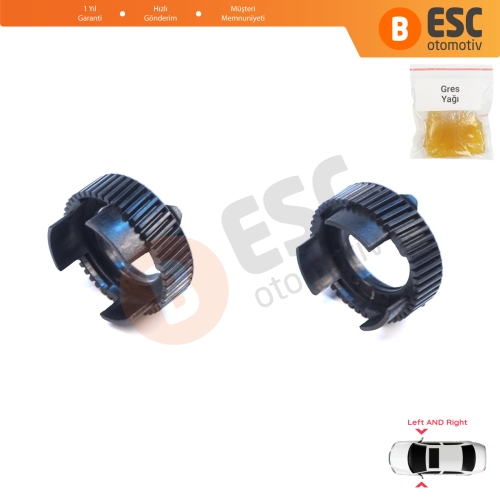 Dodge Ram 1500 2017-2022 için Sağ Sol Yan Dış Dikiz Aynası Elektrikli Katlama Motoru Aktüatör Tamir Dişlisi