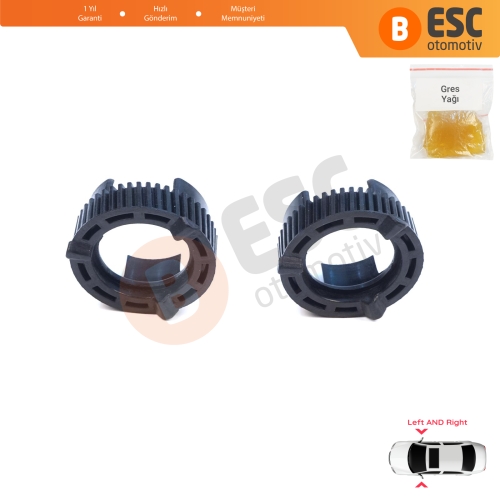 Dodge Ram 1500 2017-2022 için Sağ Sol Yan Dış Dikiz Aynası Elektrikli Katlama Motoru Aktüatör Tamir Dişlisi