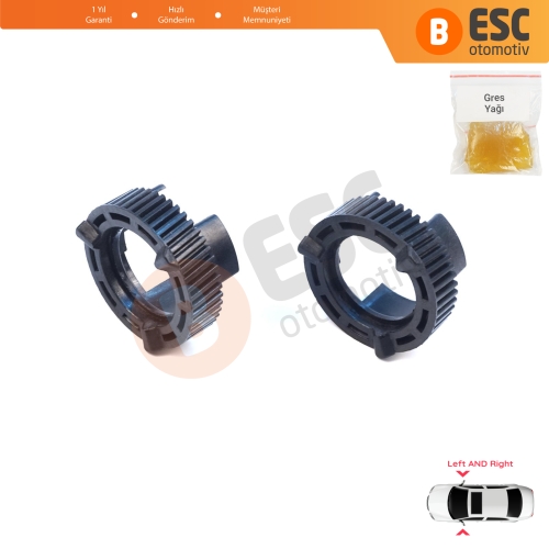 Dodge Ram 1500 2017-2022 için Sağ Sol Yan Dış Dikiz Aynası Elektrikli Katlama Motoru Aktüatör Tamir Dişlisi