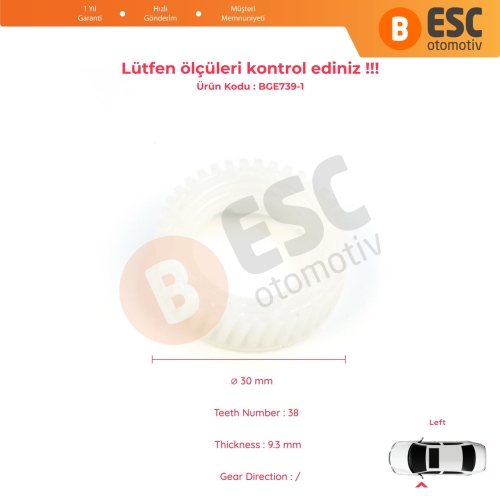 Hyundai Sonata MK7 LF 2014-2017 87610-C2060 için Sol Yan Dış Dikiz Aynası Elektrikli Katlama Motoru Aktüatör Tamir Dişlisi