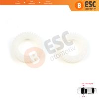 Hyundai Sonata MK7 LF 2014-2017 87620-C2060 için Sol Sağ Yan Dış Dikiz Aynası Elektrikli Katlama Motoru Aktüatör Tamir Dişlisi