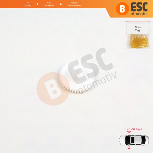 Toyota Tundra 2007-2020 Sequoia Sienna Alphard MK1 Lexus RX330 RX350 RX400h Infiniti QX56 G37 için Yan Dikiz Aynası Tamir Dişlisi 40-Diş