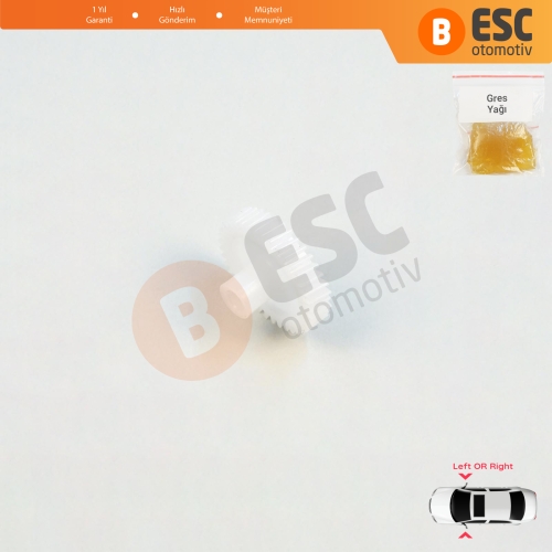 Toyota Tundra 2007-2020 Sequoia Sienna Alphard MK1 Lexus RX330 RX350 RX400h Infiniti QX56 G37 için Yan Dikiz Aynası Tamir Dişlisi 40-Diş