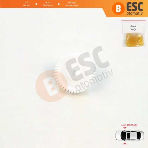 Toyota Tundra 2007-2020 Sequoia Sienna Alphard MK1 Lexus RX330 RX350 RX400h Infiniti QX56 G37 için Yan Dikiz Aynası Tamir Dişlisi 40-Diş