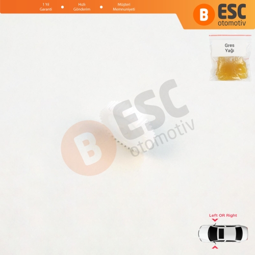 Toyota Tundra 2007-2020 Sequoia Sienna Alphard MK1 Lexus RX330 RX350 RX400h Infiniti QX56 G37 için Yan Dikiz Aynası Tamir Dişlisi 40-Diş