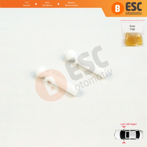 Kia Optima MK3 Forte MK1 Ceed Cerato MK2 Hyundai Azera Grandeur MK5 Grand i10 MK2 876221M000 için 2 Adet Dış Yan Dikiz Ayna Ayar Motor Tamir Dişlisi