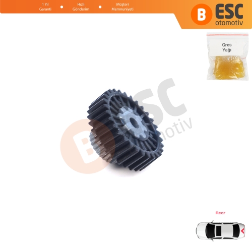 Hyundai Grandeur Azera HG 2011-2017 Kia Cadenza K7 VG 2009-2016 için Arka Perde Motor Tamir Dişlisi 30-Diş