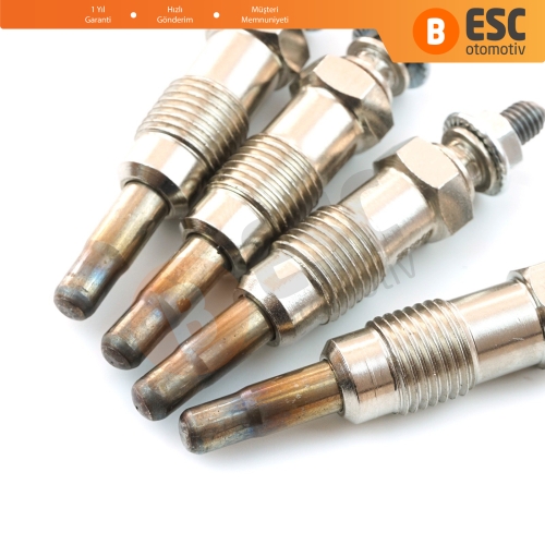 Ford Mazda 1.8 Dizel Motor İçin 4 Adet Kızdırma Bujisi 11 Volt 96FF6M090AA