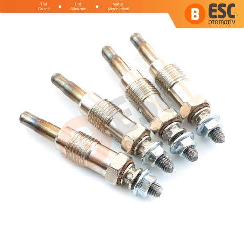Ford Mazda 1.8 Dizel Motor İçin 4 Adet Kızdırma Bujisi 11 Volt 96FF6M090AA