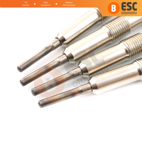 Renault Dacia Mercedes Nissan 1.5 dCi Motor İçin 4 Adet Kızdırma Bujisi 4.4 Volt 8200682592