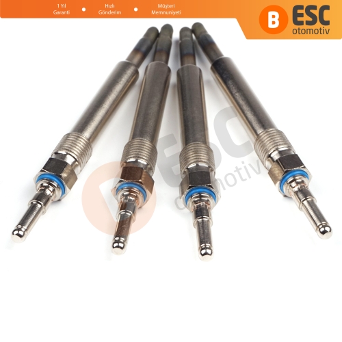 Mercedes İçin 4 Adet Isıtma Bujisi GX119, 0100226258, 88900724
