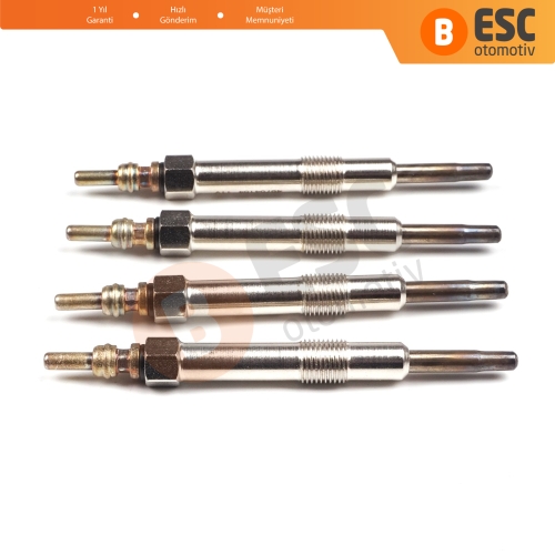 Fiat Alfa Lancia Opel İçin 4 Adet Isıtma Bujisi GX103, 0100226436