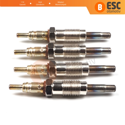 Fiat 1 9 D İçin 4 Adet Isıtma Bujisi GX91, 0100226391