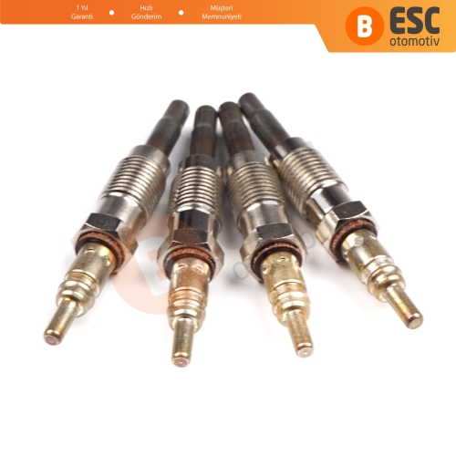 Fiat 1 9 D İçin 4 Adet Isıtma Bujisi GX91, 0100226391