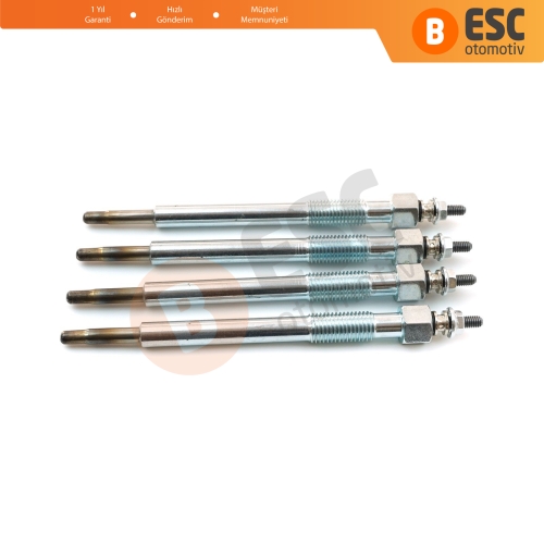 Opel Renault Saab 3.0 Motor İçin 4 Adet Kızdırma Bujisi 7701057806 1214079 11 V