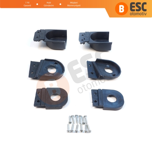 Audi A6 C6 S6 RS6 Avant Quattro Allroad 2004-2011 4F0998121 4F0998122 İçin Sağ Sol Ön Taraf Far Tamir Seti