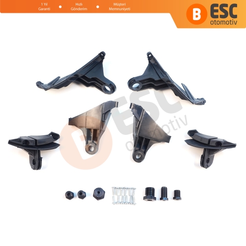 Mercedes E Class W211 S211 2002-2009 A2118201314 A2118201414 için Sağ Sol Far Ayak Tamir Seti
