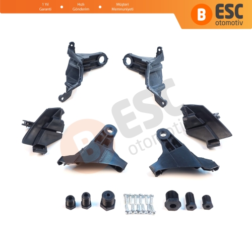 Mercedes E Class W211 S211 2002-2009 A2118201314 A2118201414 için Sağ Sol Far Ayak Tamir Seti