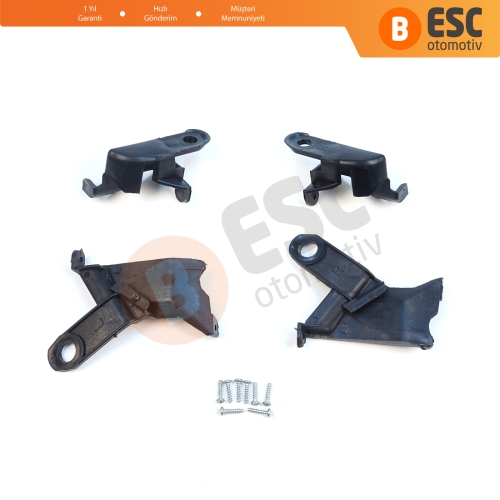 Toyota Corolla MK10 E140 E150 Altis 2006-2010 8119412050 8119512050  İçin Sağ Sol Ön Far Ayak Tamir Seti