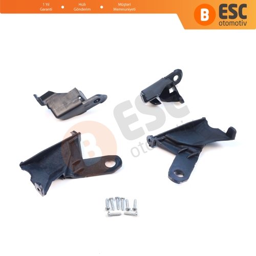Toyota Corolla MK10 E140 E150 Altis 2006-2010 8119412050 8119512050  İçin Sağ Sol Ön Far Ayak Tamir Seti
