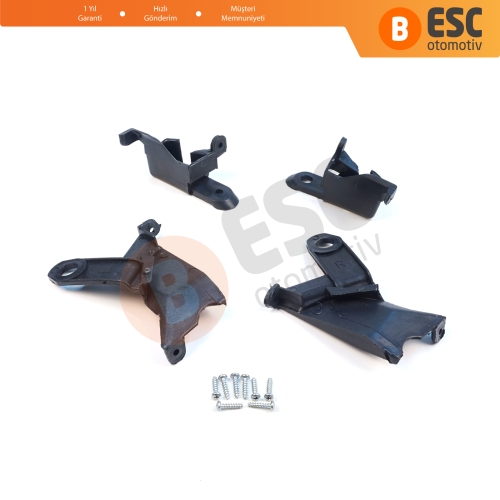 Toyota Corolla MK10 E140 E150 Altis 2006-2010 8119412050 8119512050  İçin Sağ Sol Ön Far Ayak Tamir Seti