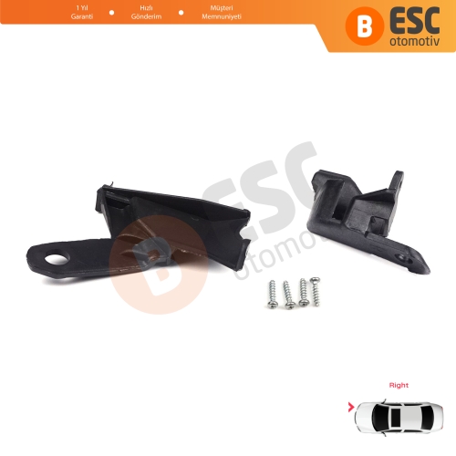 Toyota Corolla MK10 E140 E150 Altis 2006-2010 8119412050 İçin Sağ Ön Far Ayak Tamir Seti 