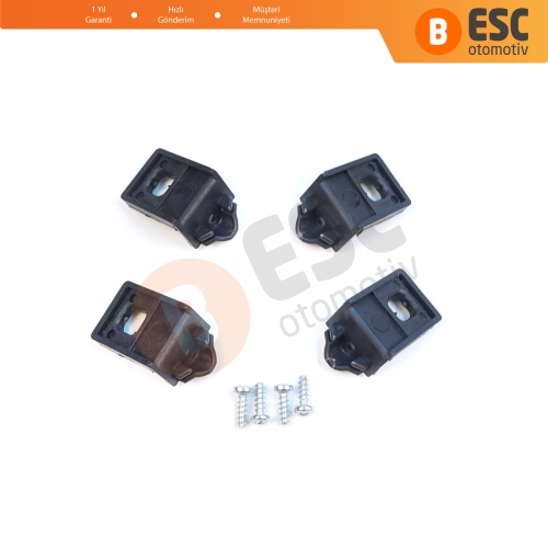 VW Touran MK1 2003-2010 Caddy MK3 2004-2010 Makyajsız 1T0998225 1T0998226 İçin Sağ Sol Ön Far Ayak Tamir Seti