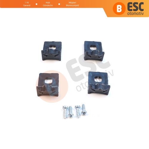 VW Touran MK1 2003-2010 Caddy MK3 2004-2010 Makyajsız 1T0998225 1T0998226 İçin Sağ Sol Ön Far Ayak Tamir Seti