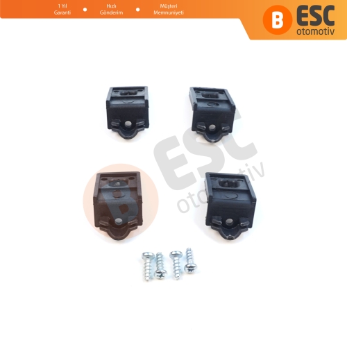 VW Touran MK1 2003-2010 Caddy MK3 2004-2010 Makyajsız 1T0998225 1T0998226 İçin Sağ Sol Ön Far Ayak Tamir Seti