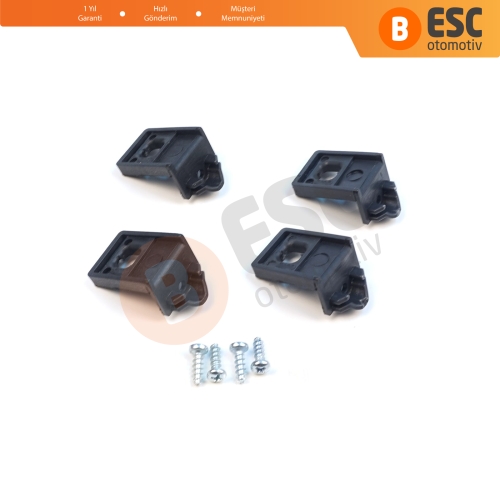 VW Touran MK1 2003-2010 Caddy MK3 2004-2010 Makyajsız 1T0998225 1T0998226 İçin Sağ Sol Ön Far Ayak Tamir Seti