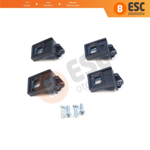VW Touran MK1 2003-2010 Caddy MK3 2004-2010 Makyajsız 1T0998225 1T0998226 İçin Sağ Sol Ön Far Ayak Tamir Seti